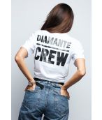 Koszulka Diamante wear 'Diamante Crew' - T-shirt Damski - Biały