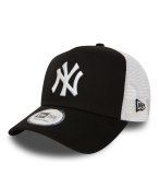 Czapka New Era  CLEAN  TRUCKER Adjustable New York Yankees Black, white 