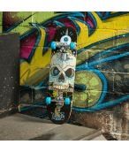 Deskorolka Xootz Skateboard Snake Skull   8"   31"