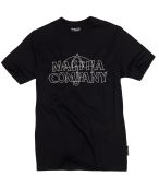 KOSZULKA t-shirt Maffija Company OUTLINES Czarna