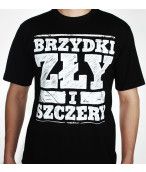Koszulka T-Shirt TABASKO Brzydki, zły i szczery Czarna