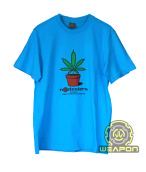 Koszulka T-shirt Weapon Street Wear No Dealers Light Blue
