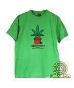 Koszulka T-shirt Weapon Street Wear No Dealers Light Green