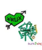 Montażówki  Krux green gold 1''  krzyżak 