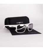 Okulary przeciwsłoneczne z futerałem Nervous Classic gum white