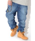 Spodnie jeans Rocawear Pants Wash Double R Haft LOOSE FIT