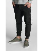 Spodnie Joggery  jeans Rocawear Slim Fit Cargo Black
