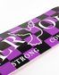 Blat Deck Nervous Checker Purple 8.125''