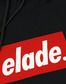 Bluza z kapturem Elade Street Wear Box logo czarna