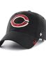 Czapka '47 Brand Cincinnati Reds Women’s Sparkle Clean Up Adjustable Hat Black