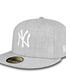 CZAPKA NEW ERA New York Yankees Full Cap 59FIFTY MLB Basic Grey/white