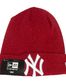 Czapka zima dziecięca New Era Essential Cuff New York Yankees Infants Beanie Hat Red