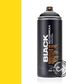 Farba Montana Cans Black 400 ml Blk 1025 KICKING YELLOW