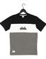 Koszulka T-SHIRT Elade Street Wear COLOUR BLOCK BLACK/WHITE/GREY