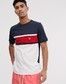 Koszulka t-shirt Fila Conte Navy, red, white