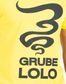 Koszulka T-SHIRT Grube Lolo BIG LETTERING yellow