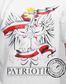 Koszulka T-SHIRT Patriotic Hymn Godło Biała