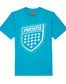 Koszulka T-shirt Prosto SHIELD XX light blue