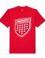 Koszulka T-shirt Prosto SHIELD XX red