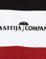 KOSZULKA t-shirt SB Maffija Stripe Czarno-biało-bordowa