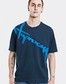 Koszulka T-shirt STOPROCENT baggy DOWNHILL 17 DARK BLUE