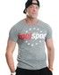 Koszulka T-shirt STOPROCENT Cpaj Sport 16 Grey 