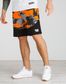 Krótkie spodnie szorty Bawełniane Patriotic CLS Black orange Camo