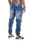 Spodnie Joggery Fit jeans Rocawear Mid Blue Wash 806