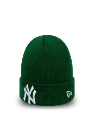 Czapka zima New Era MLB New York Yankees green, white