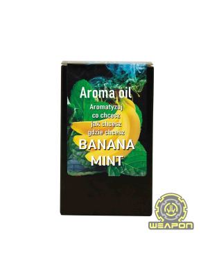 Aromat do papierosów Aroma oil 5 ml banana mint + wkład dyfuzor