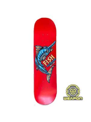 Blat Deck Fish Skateboards James 8" + papier