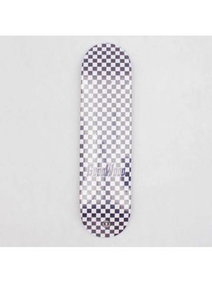 Blat Deck Goodwood Checker Black and white 8.25"