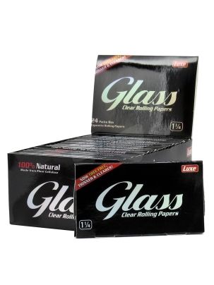 Bletki glass clear rolling papers king size