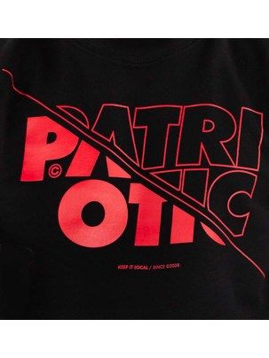 Bluza bez kaptura Patriotic CLS Cut Line czarna