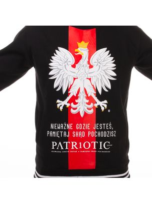 Bluza patriotic Classic Godło Black