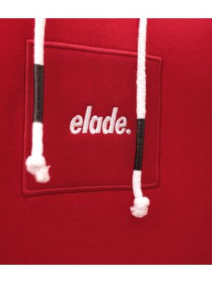 Bluza z Kapturem Elade Street Wear SQUARE Red