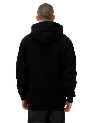 bluza z kapturem kangur Mass DNM Sweatshirt Solid Hoody - czarna
