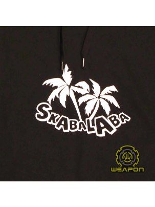  Bluza z kapturem Weapon Street Wear - Skabalaba Logo Palmy Black