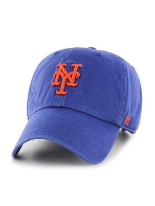 Czapka '47 Brand MLB New York Mets Clean up regulowana paskiem