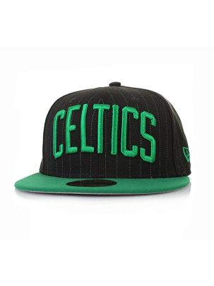 CZAPKA NEW ERA BOSTON CELTICS Pincrown Full Cap 59FIFTY NBA Black Green