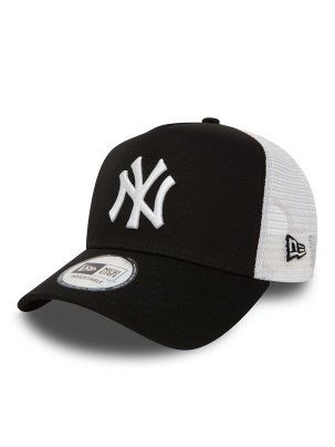 Czapka New Era CLEAN TRUCKER Adjustable New York Yankees Black, white