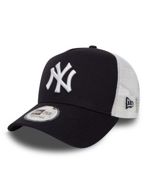 Czapka New Era CLEAN TRUCKER Adjustable New York Yankees Black white