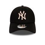 Czapka New Era New York Yankees Full Cap 39THIRTY MLB Black, pink heavenly
