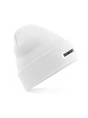 czapka zimowa diamante wear Beanie biały