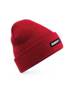 czapka zimowa diamante wear Beanie czerwony