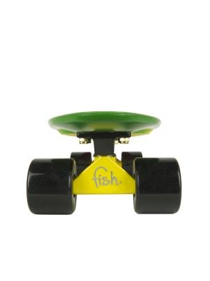 Deskorolka Fishka Fish skateboards Green Yellow Red/Black Yellow/Black