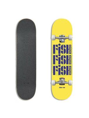  Deskorolka Kompletna Fish Skateboards Standard 8.0" Yellow