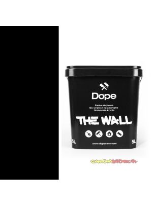 Farba akrylowa emulsyjna Dope The Wall 5 L Black