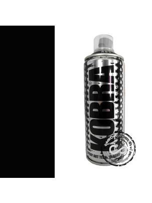 Farba Kobra spray 400 ml Black Matt 044