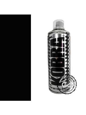 Farba Kobra spray 400 ml Black satin 54